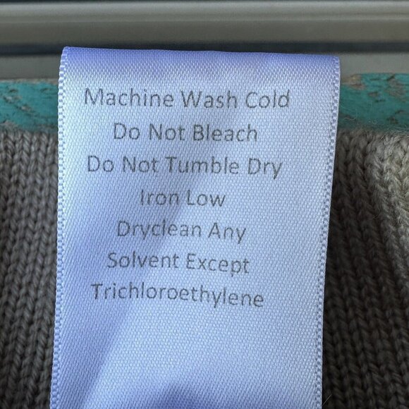 Creation Sweater Women's Size 4 Cowl Pullover Beige Floral Long Sleeve Knit - Picture 7 of 8